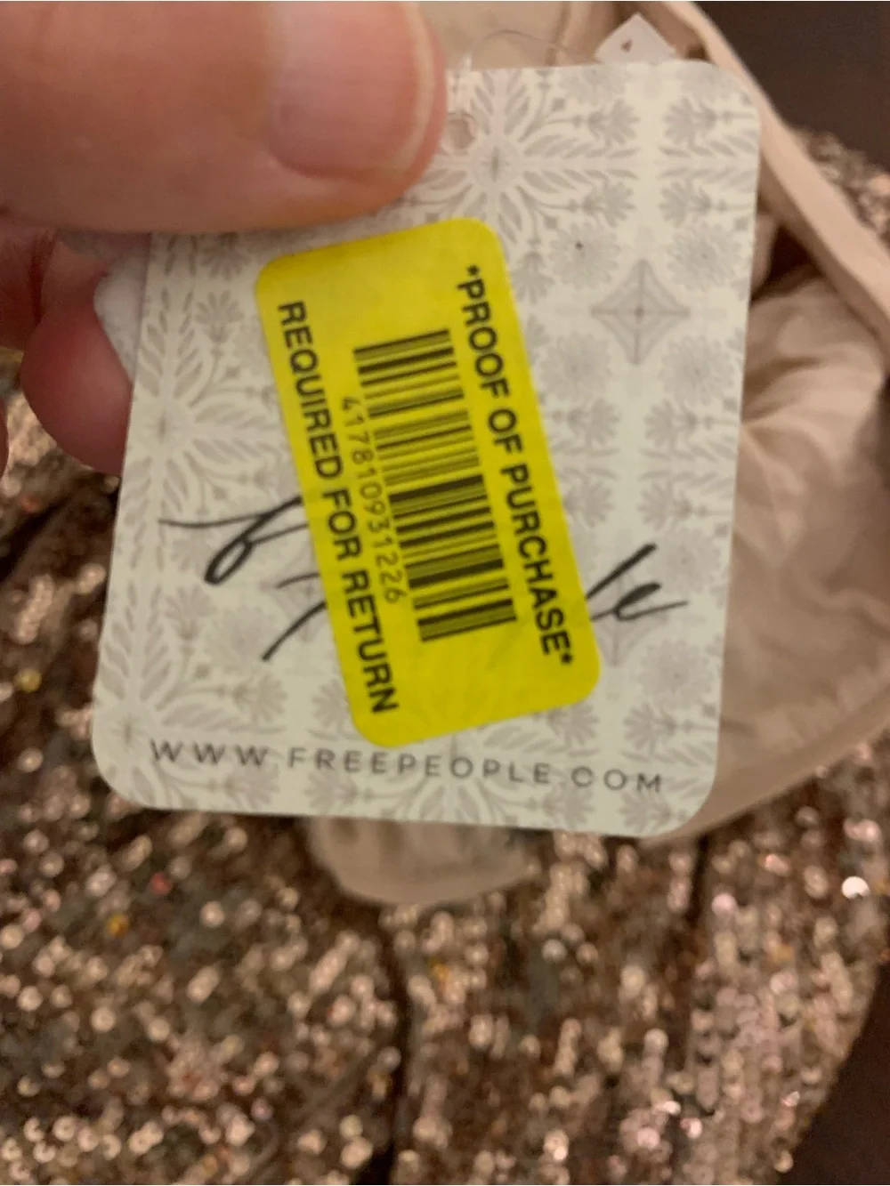 Free People size 4 NWT’s maxi skirt; W15”; L36”